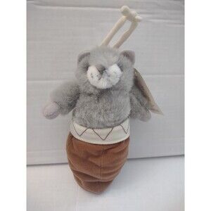 Mary Meyer 8" Pack a Pal Gray Kitten Plush New Old Stock